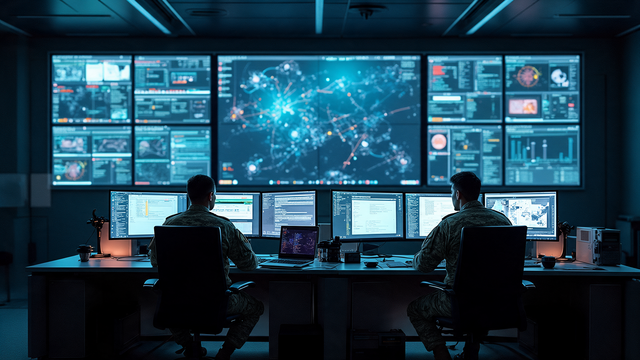Secure operations facility with controlled access workstations
